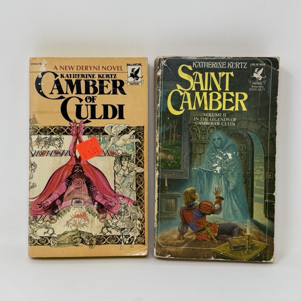 The Legends of Camber of Culdi Trilogy by Katherine Kurtz Vol 1-2 Paperback Set - Picture 1 of 7